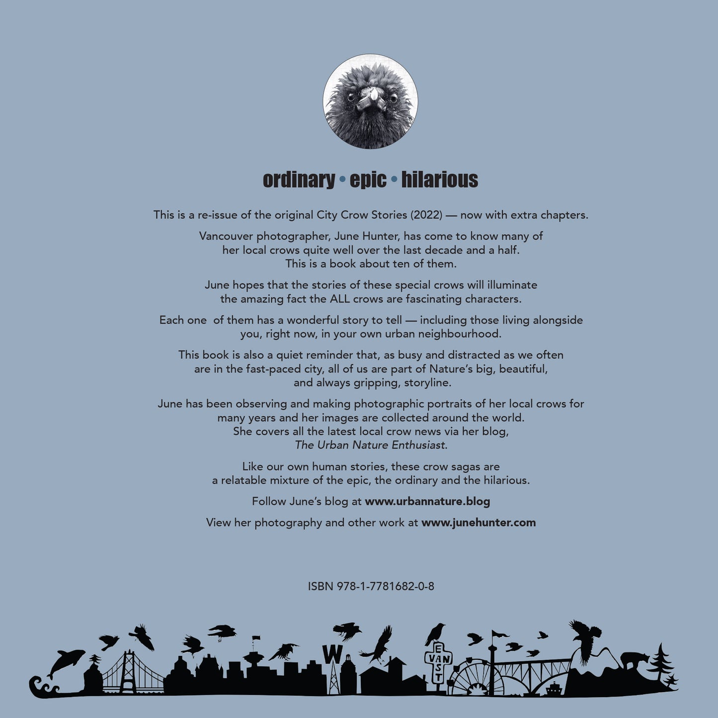 City Crow Stories- 2025 Edition by June Hunter