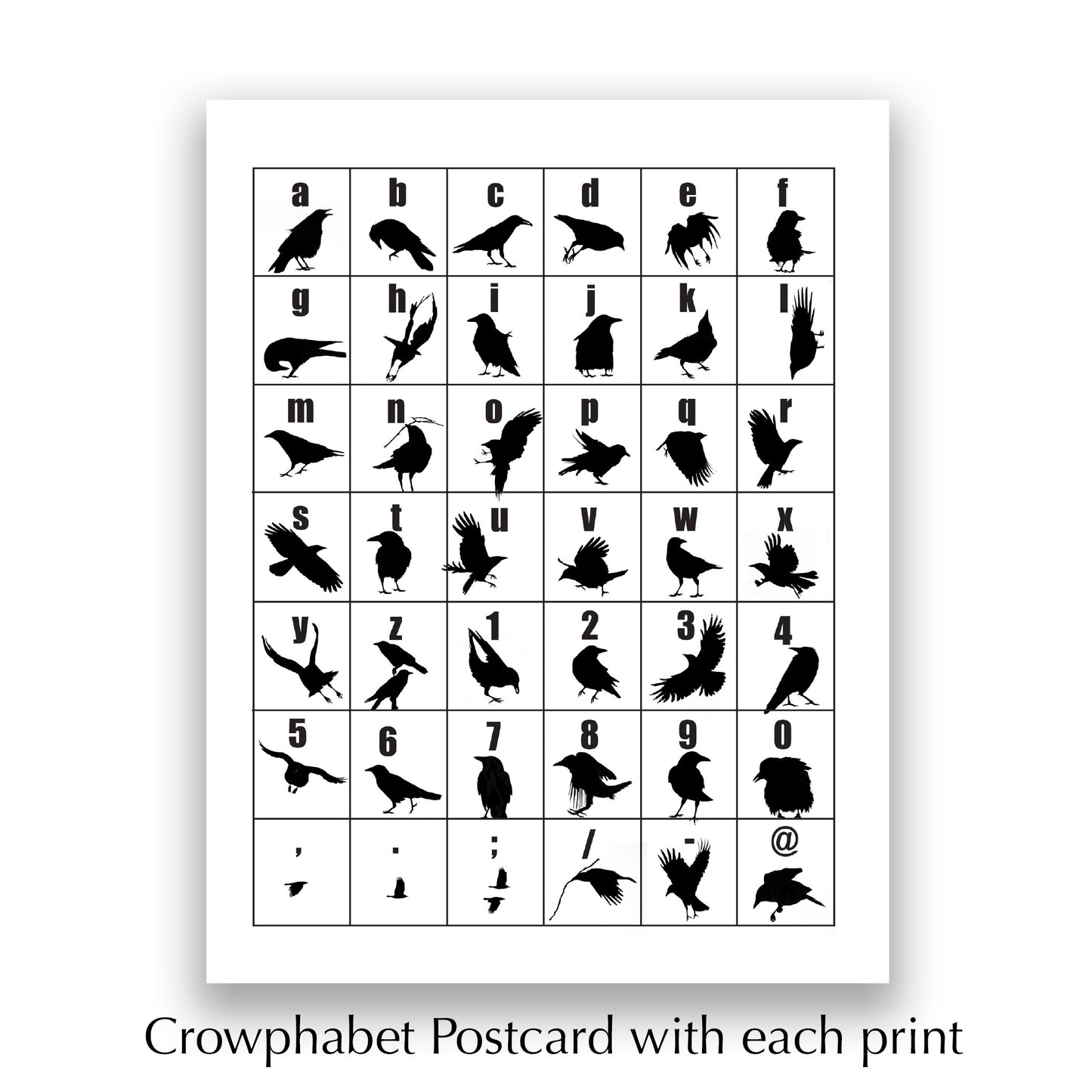 BLUE MOON - Fine Art Print, Blue Crow Series