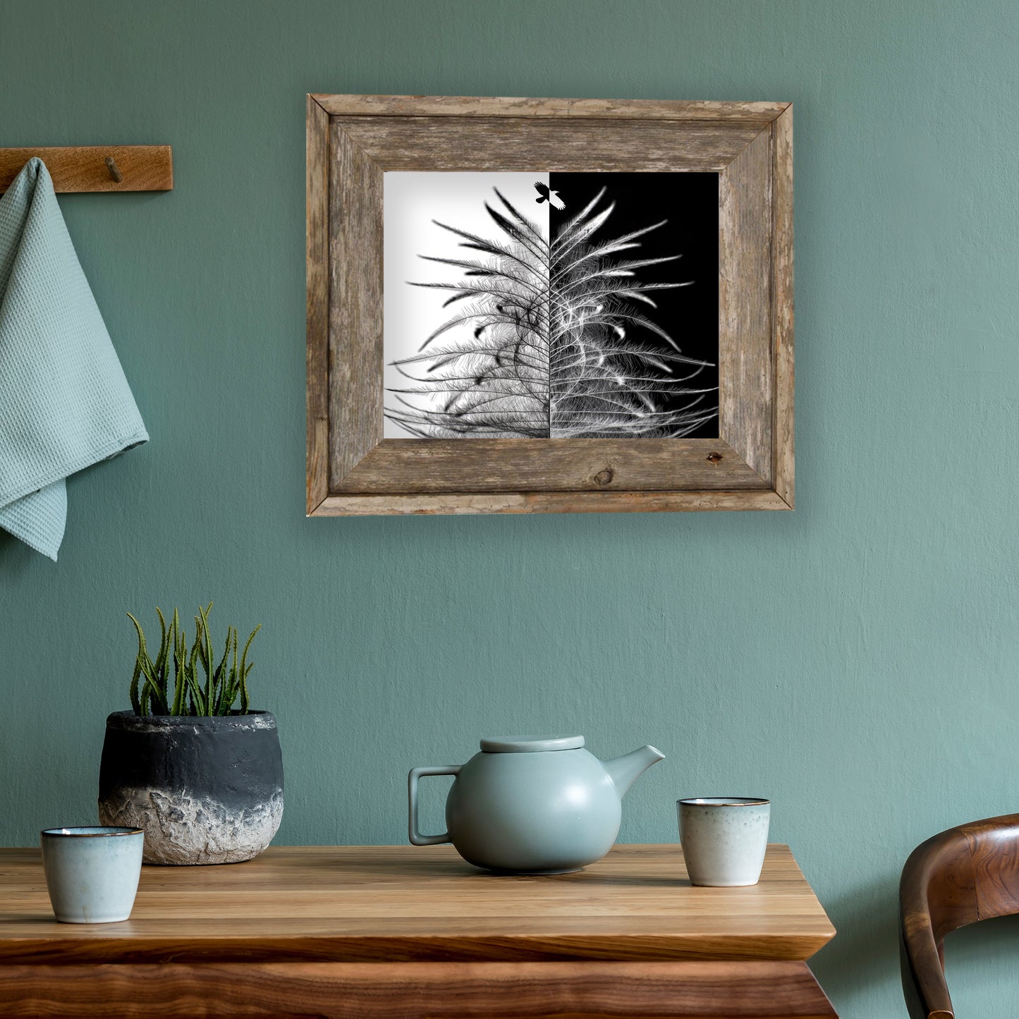 HOPE IS THE THING — Black & White Print