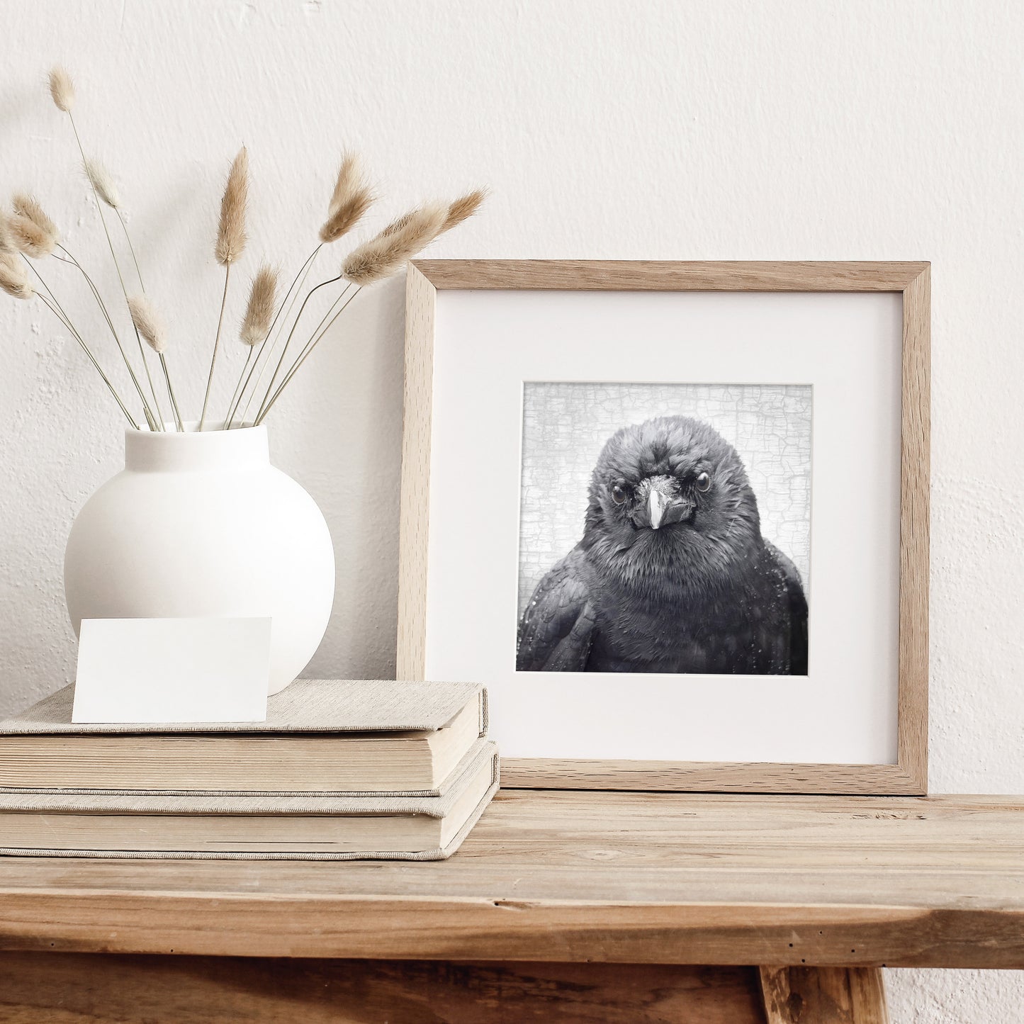 WISTFUL - Fine Art Print, Crow Portrait Series