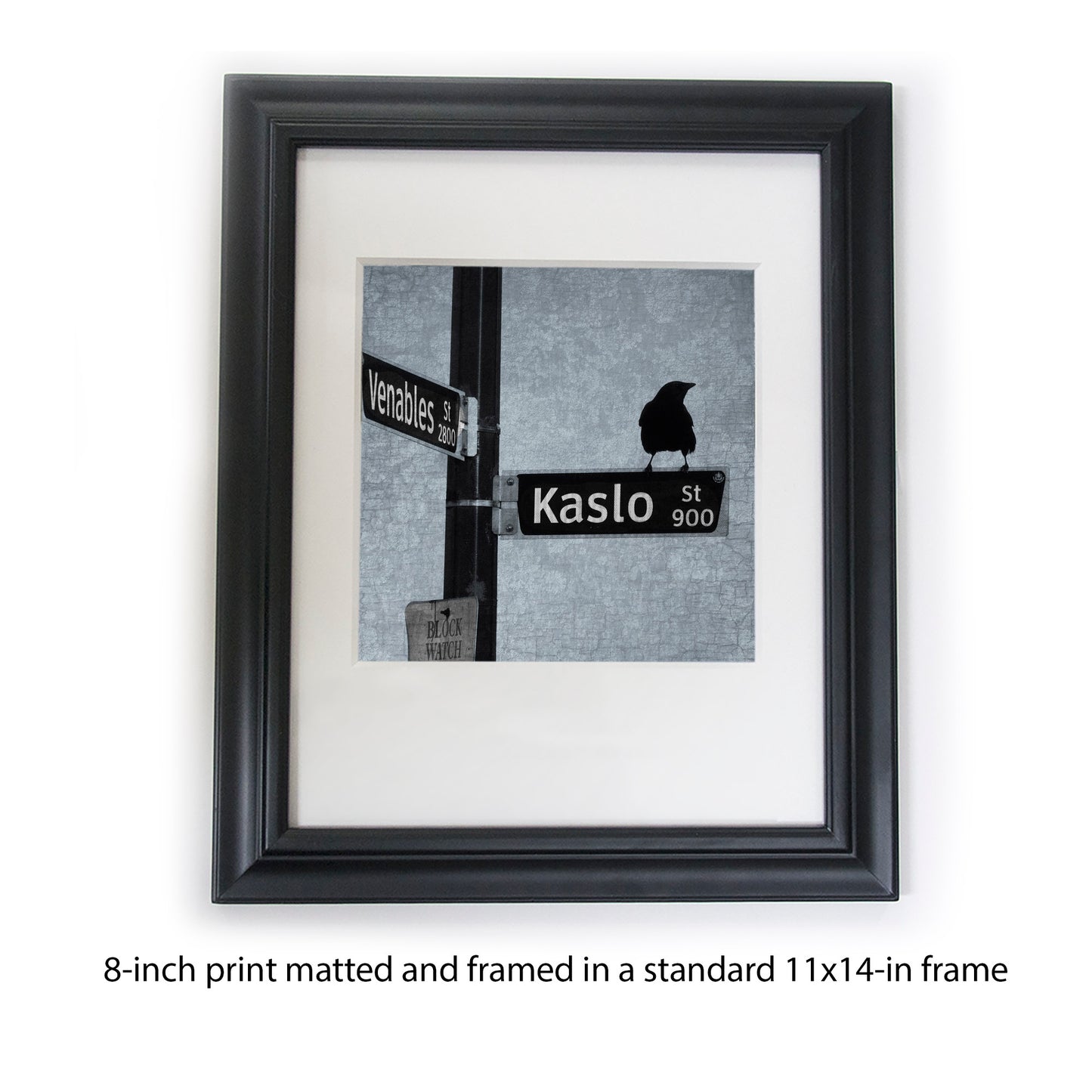 WAY-FINDER CROW - Fine Art Print, Blue Crow Series