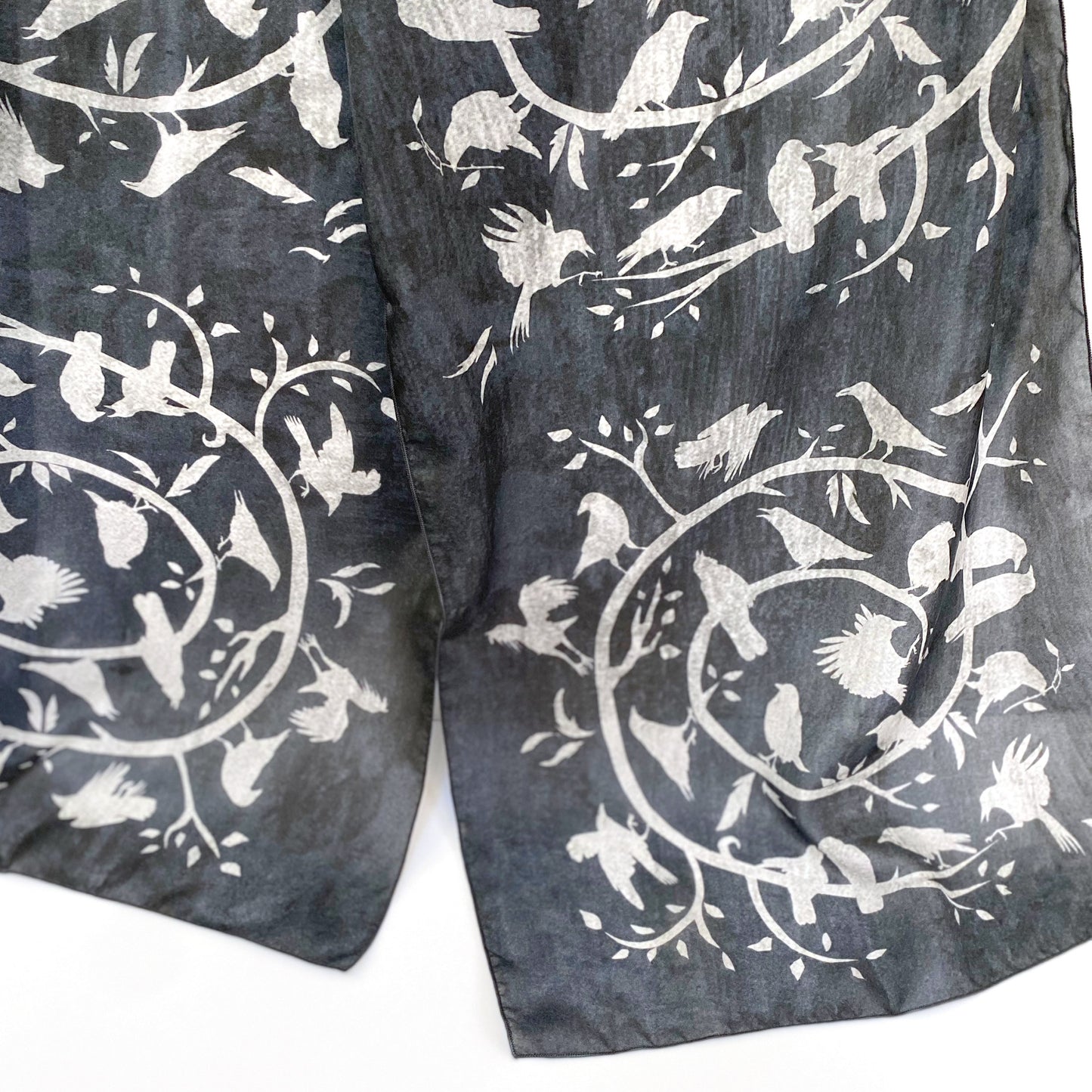 CROW DANCE NO LOGO VERSION - Long Silk Scarf