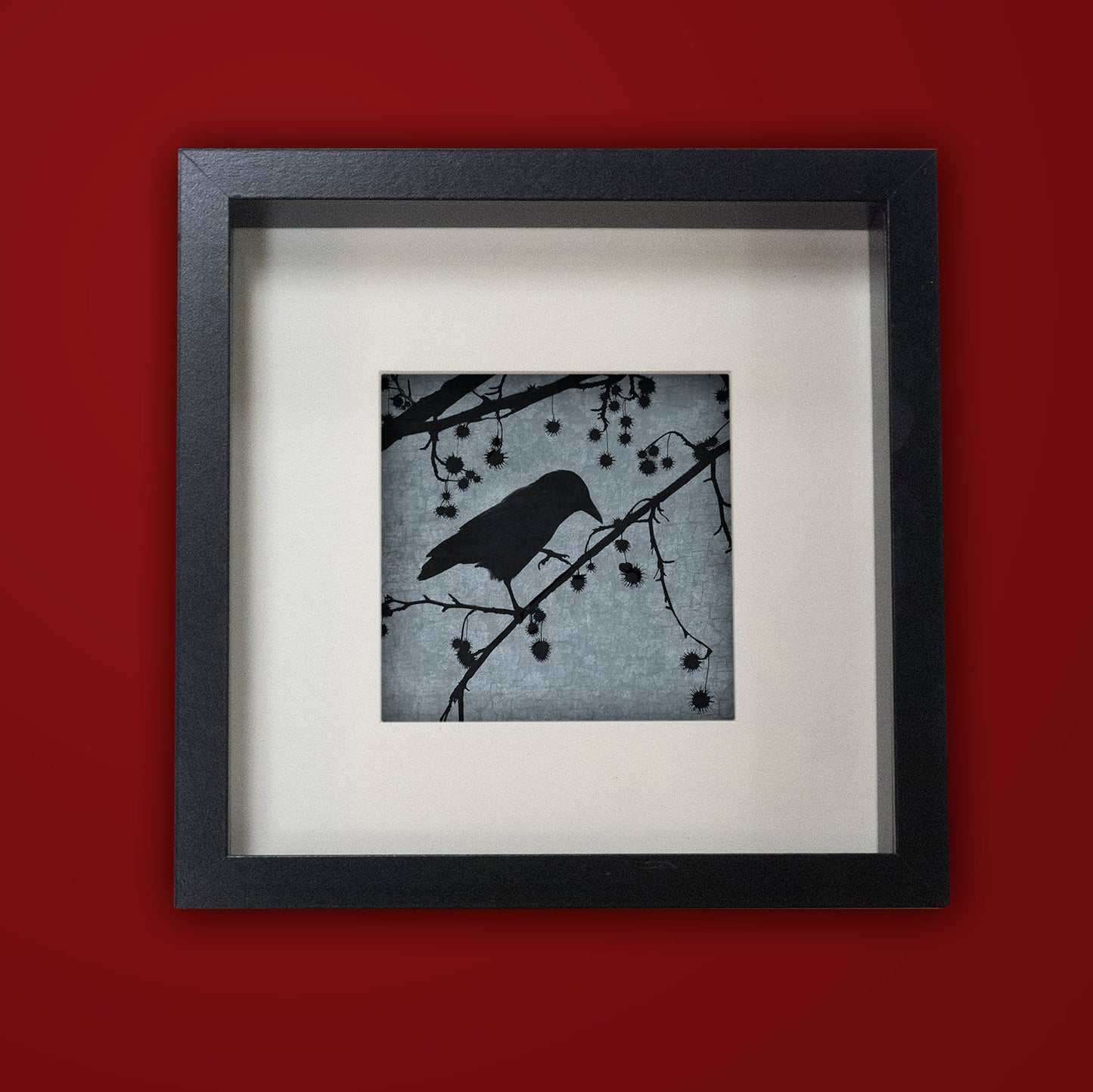 STEP LIGHTLY - Fine Art Print, Blue Crow Series