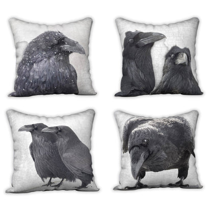 SCENES FROM A (RAVEN) MARRIAGE — Raven Cushion Cover