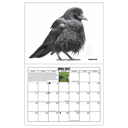 CITY CROW CALENDAR 2027 — Wall Calendar