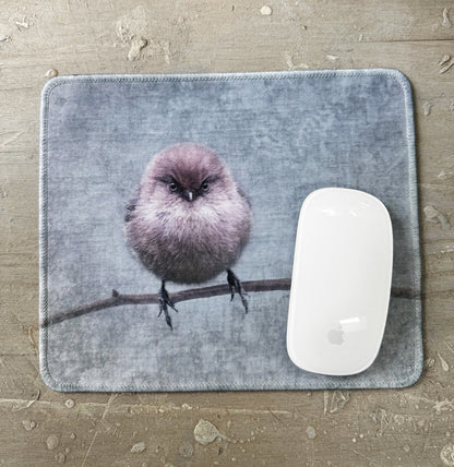 SMALL BUT DETERMINED Bushtit Mouse Pad