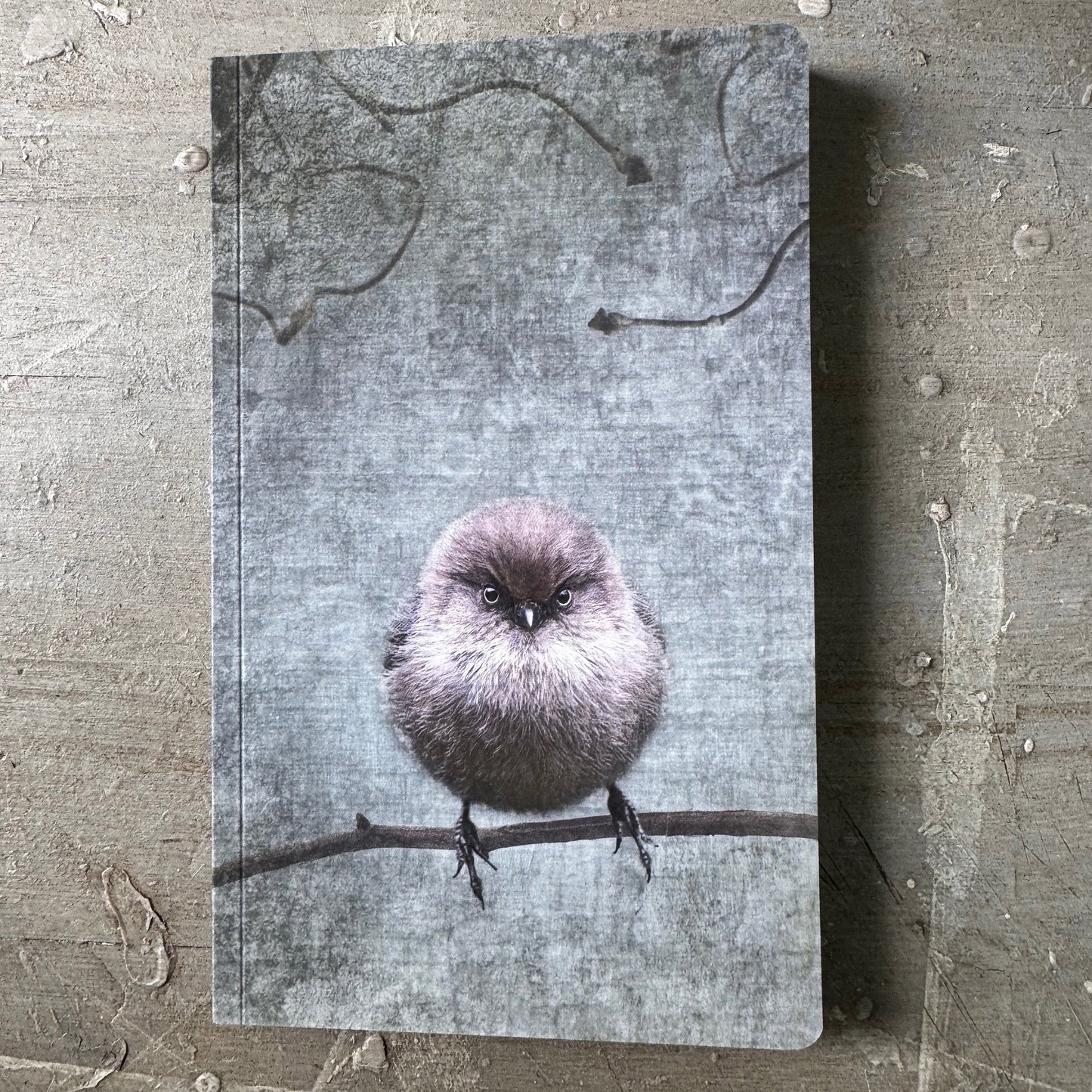 SMALL BUT DETERMINED - Small Notebook by June Hunter