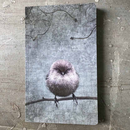 SMALL BUT DETERMINED - Small Notebook by June Hunter