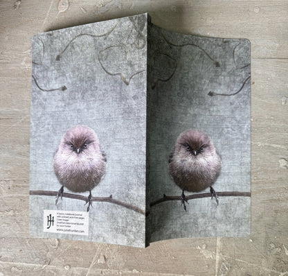 SMALL BUT DETERMINED - Small Notebook by June Hunter