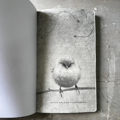 SMALL BUT DETERMINED - Small Notebook by June Hunter