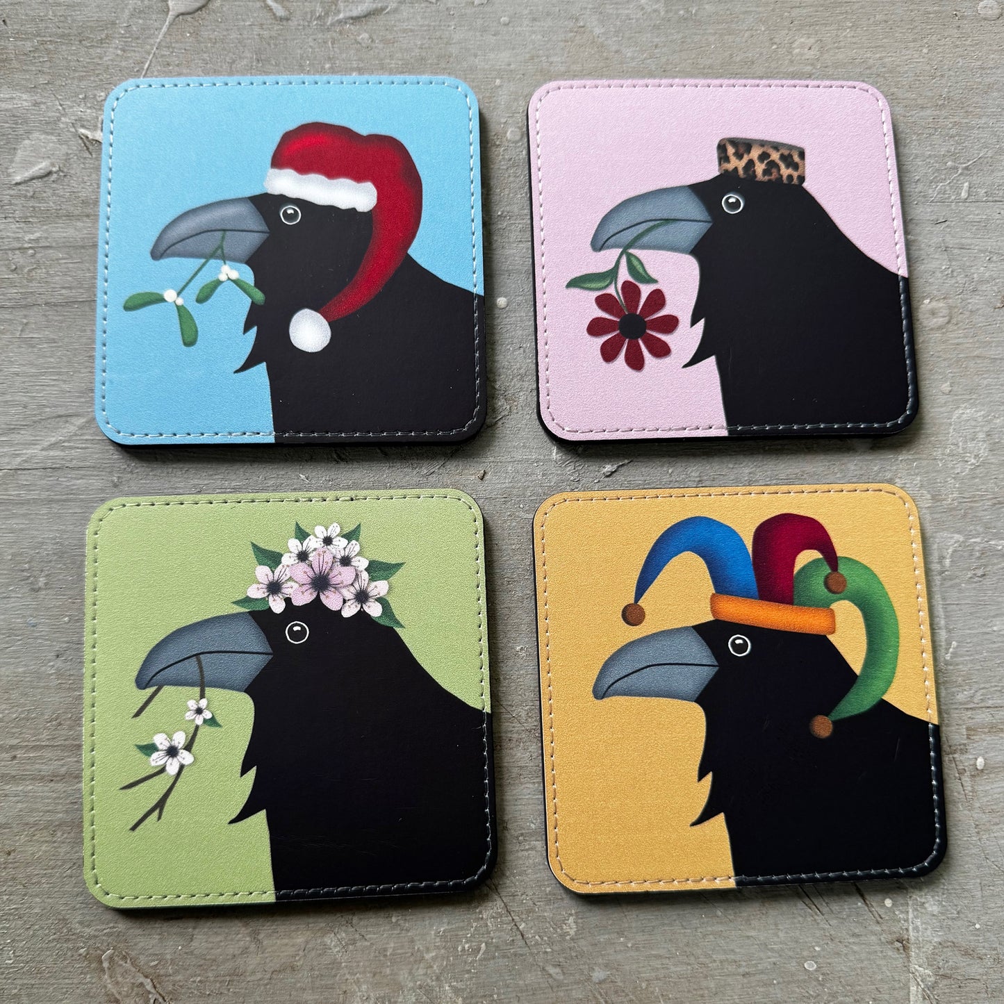 RAVEN SANTA — Coaster