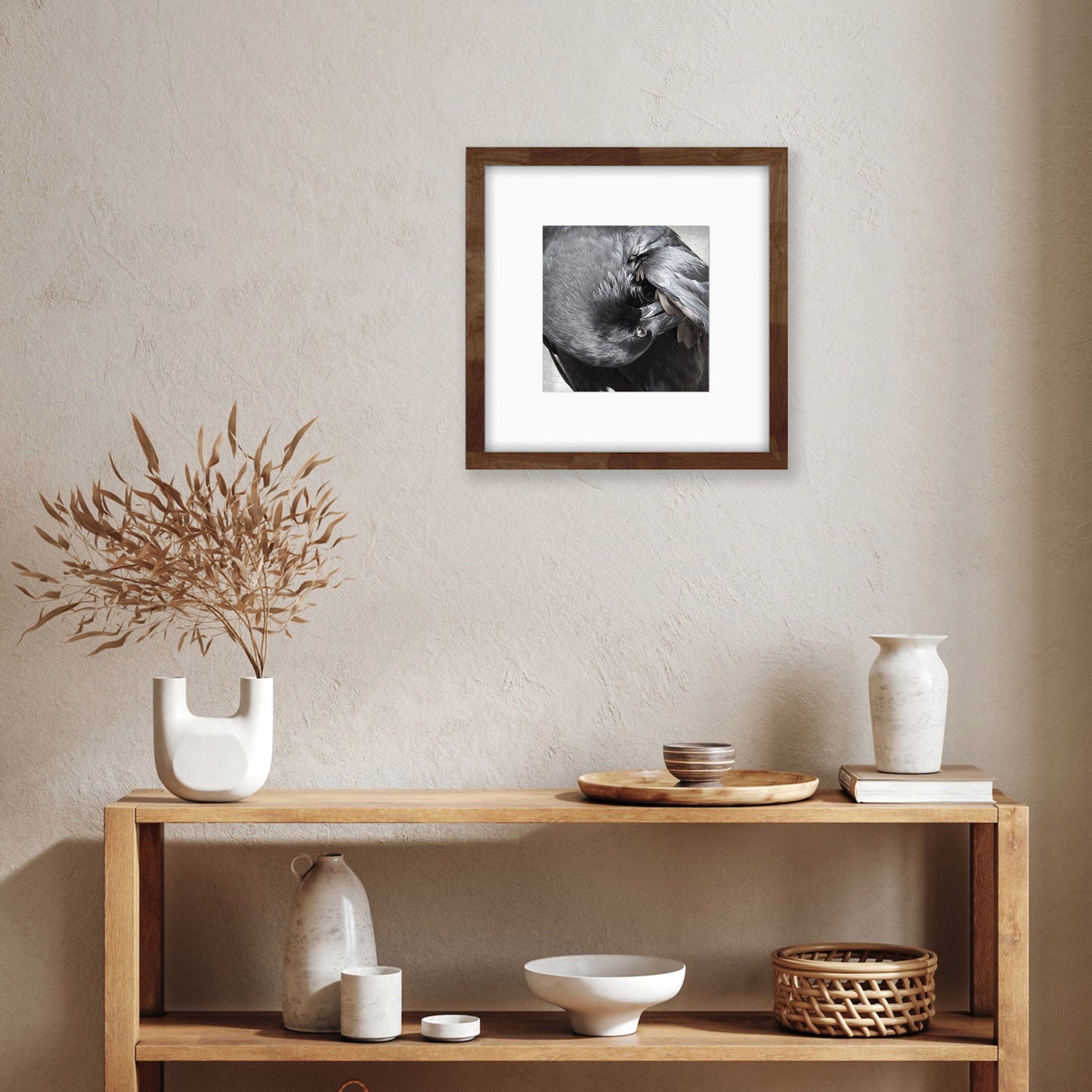 POPPY PREENS - Fine Art Print, Raven Portrait Series