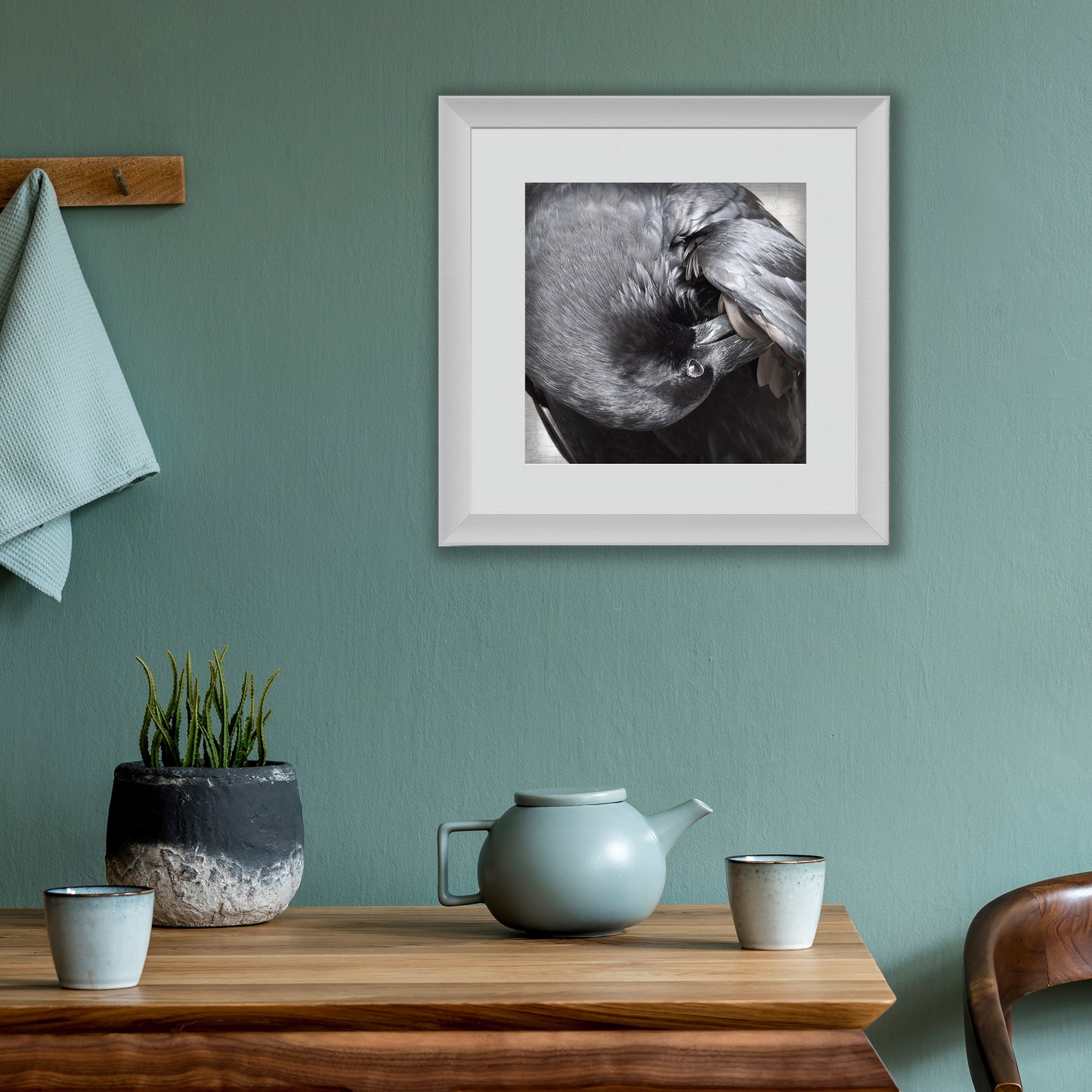 POPPY PREENS - Fine Art Print, Raven Portrait Series