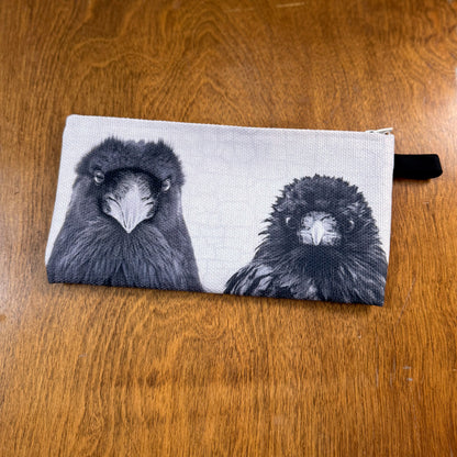 Raven and Crow Pencil Case/Organizer