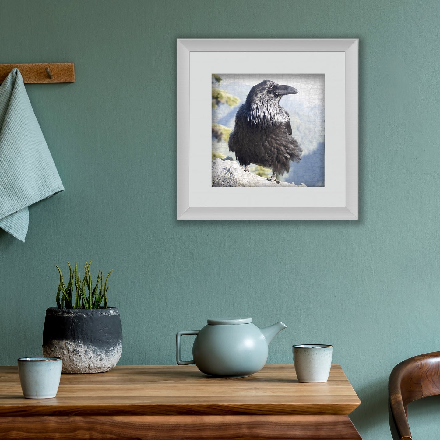 HERE COMES THE SUN - Fine Art Print, Raven Portrait Series