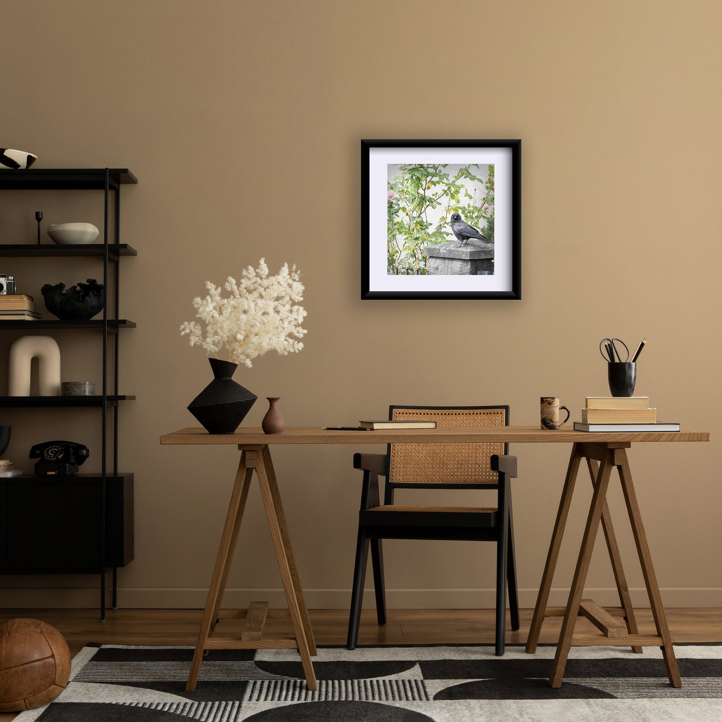 SHY SUMMER BABY - Fine Art Print, Crow Portrait Series