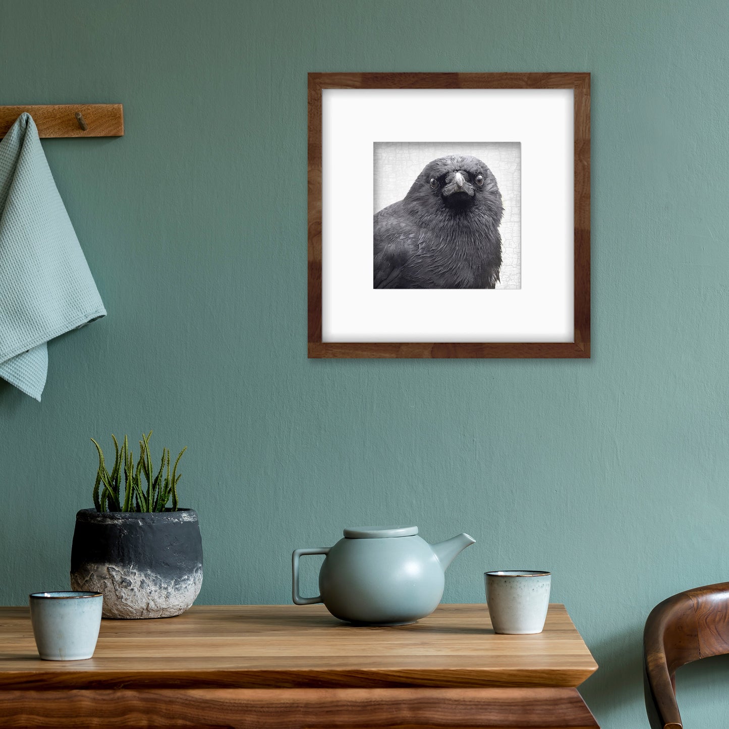 YOUNG SYD - Fine Art Print, Crow Portrait Series