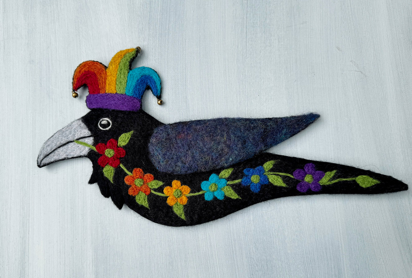 RAVEN RAINBOW JESTER for Yvonne