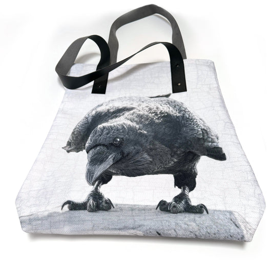 QUOTH THE RAVEN Tote Bag/Over-Sized Handbag