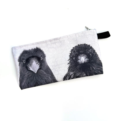 Raven and Crow Pencil Case/Organizer