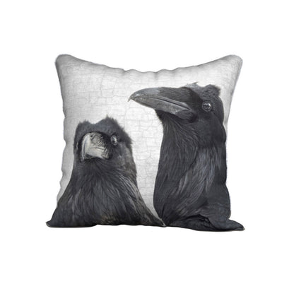 SCENES FROM A (RAVEN) MARRIAGE — Raven Cushion Cover