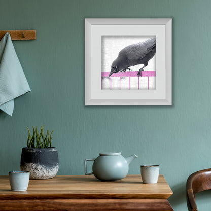 STRATEGIST CROW - Fine Art Print, Crow Portrait Series