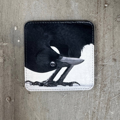 UPSIDE DOWN CROW — Coaster