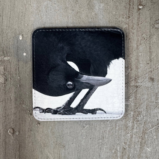 UPSIDE DOWN CROW — Coaster