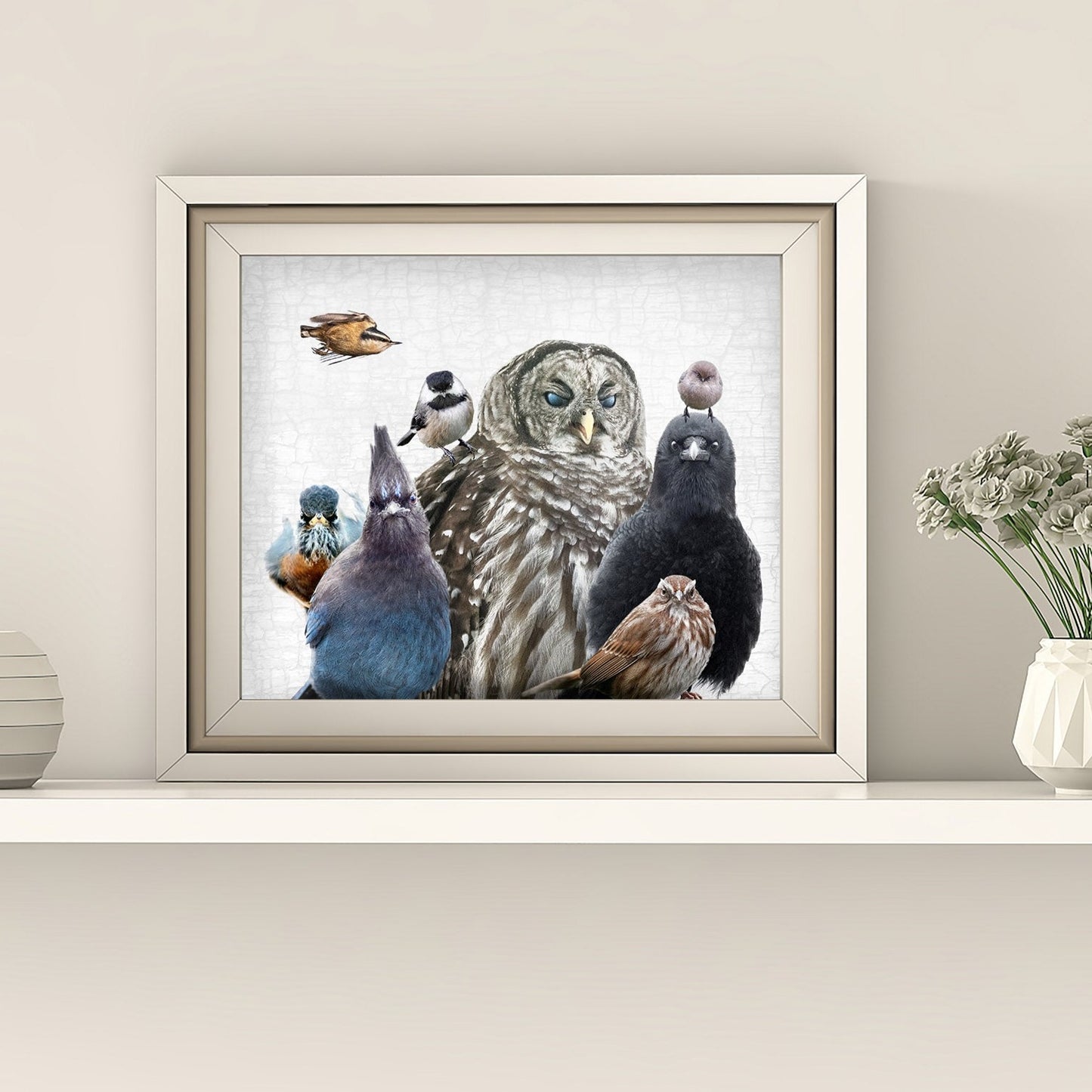 BIRDS OF JUDGEMENT — Fine Art Print, Judgemental Birds Collection