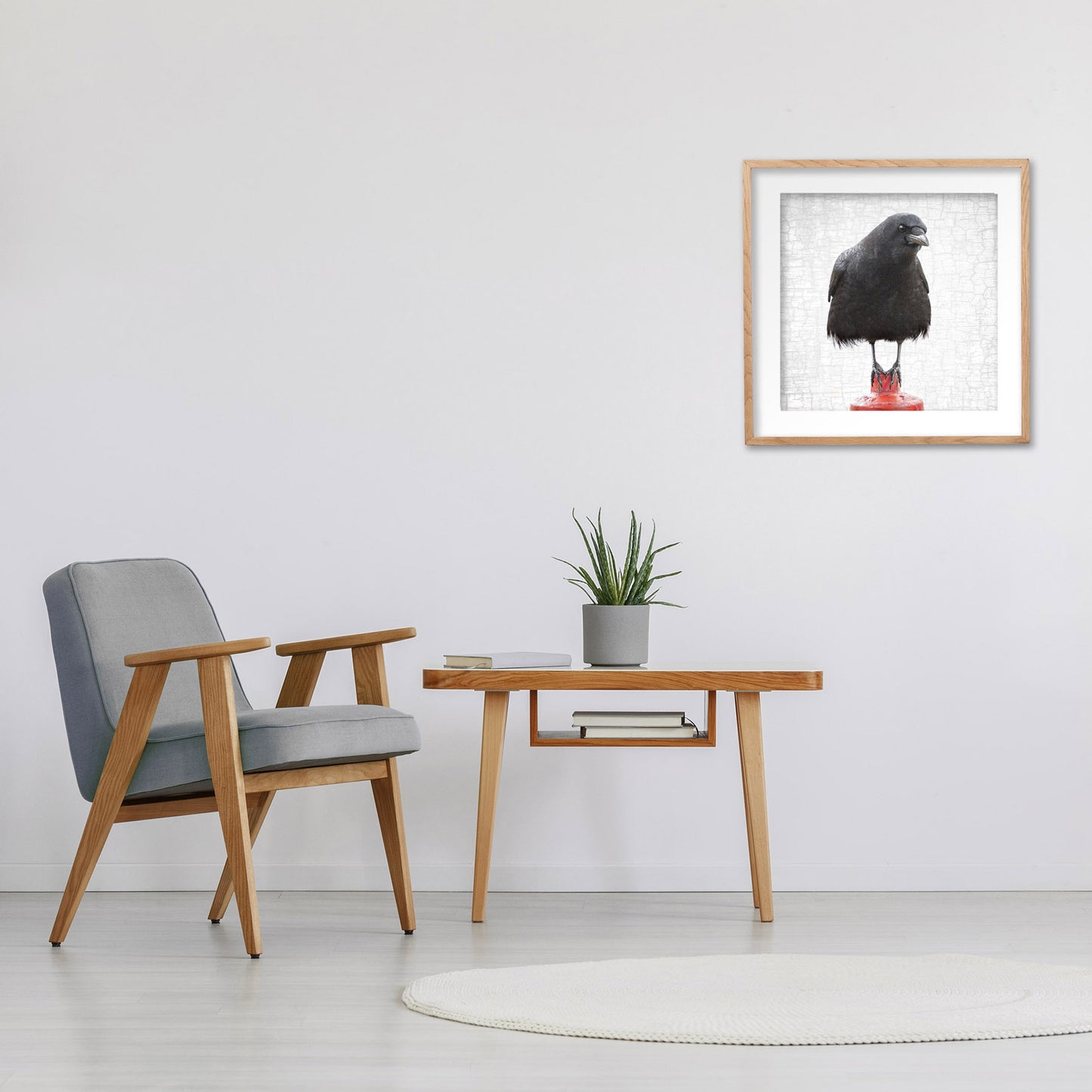 EQUILIBRIUM - Fine Art Print, Crow Portrait Series