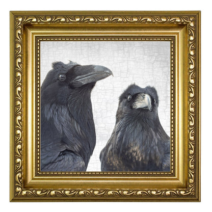 SCENES FROM A MARRIAGE 2 - Fine Art Print, Raven Portrait Series
