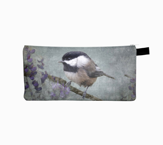 BLACK CAPPED CHICKADEE Pencil Case/Organizer