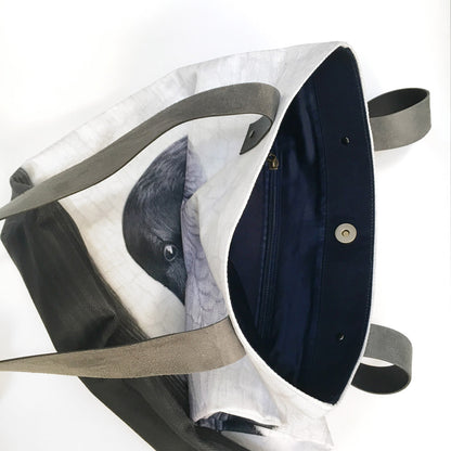 NEVERMORE TOTE BAG Custom Order for Denise