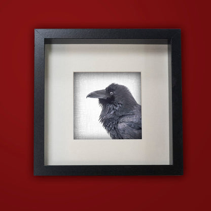 RAVEN REALM - Fine Art Print, Raven Portrait Series
